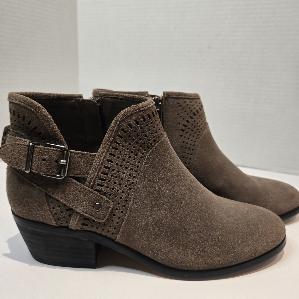 Vince Camuto Taupe Ankle Booties NEW
